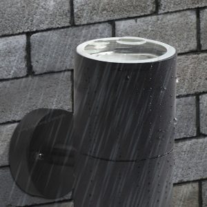 Aplique Pared Bidireccional Gu10 Para Exterior Intemperie - Imagen 2