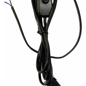 Cable Chicote Con Llave Interruptor Y Ficha Ideal Portátil - Imagen 1