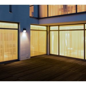 Foco Aplique Solar Con Sensor De Pared Exterior Luz Cálida - Imagen 3