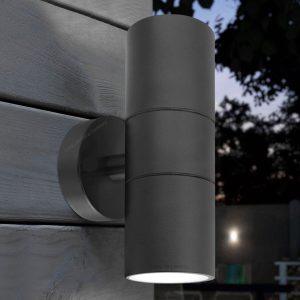Aplique Pared Bidireccional Gu10 Para Exterior Intemperie - Imagen 3