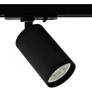 Luminaria Riel 1 Metro Con 3 Spot Led 9w C/u Luz Neutra - Imagen 2