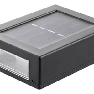 Kit De 2 Aplique Bidireccional Solar Led Decorativo - Imagen 9