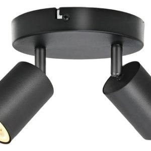 Luminaria Spot Doble 2 Luces Lamparas Gu10 Led Incluidas - Imagen 16