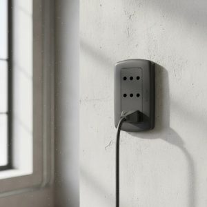 Toma Triple 3 En Linea Exterior De Superficie Negro Kalop - Imagen 2
