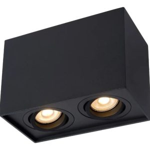Luminaria Aplique Techo 2 Spot Con Led Gu10 Direccionable - Imagen 3