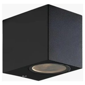 Luminaria Aplique Pared Exterior Unidireccional Cubo C Gu10 - Imagen 8