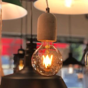 Lámpara Led 4w Filamento Vintage Retro Globo G95 E27 Edison - Imagen 2