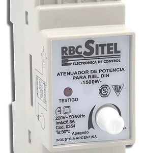Dimmer Atenuador Para Riel Din 1500w Rbc - Imagen 1