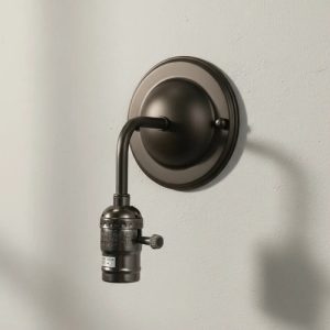 Luminaria Aplique De Pared Vintage Con Interruptor Llave