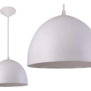 Luminaria Colgante Campana En Plastico Para Lámpara E27