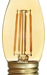 Lampara Led Vela Dimerizable Ambar Calida - Imagen 1