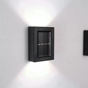 Kit De 2 Aplique Bidireccional Solar Led Decorativo - Imagen 4
