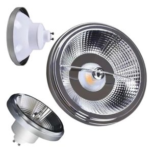 Lampara Ar111 Led 220v Gu10 Dimerizable 12w Simil Halogena - Imagen 1