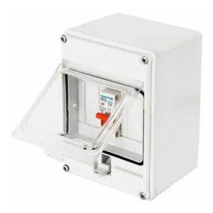 Tablero Exterior Estanco Ip65 Con Tapa 4 Módulos P 2 Termica - Imagen 1