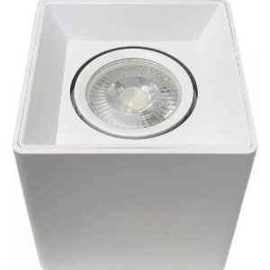 Luminaria Aplique Spot De Techo Gu10 Direccionable Cuadrado - Imagen 8