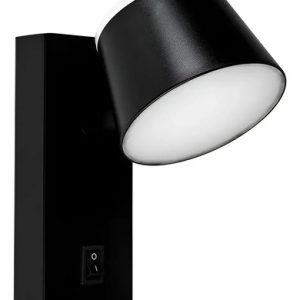 Luminaria Led Aplique De Pared Direccionable Con Llave - Imagen 2