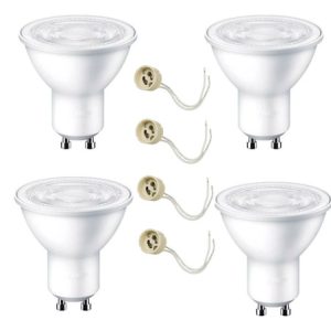 Luminaria Aplique Techo 4 Spot Con Led Gu10 Direccionable - Imagen 4