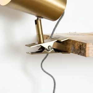 Luminaria Portatil De Pinza Metalica Y Cable Textil - Imagen 5