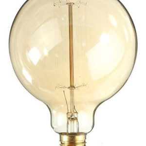 Lámpara Multifilamento Globo Grande G125 40w Vintage Retro - Imagen 1