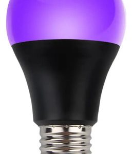Lámpara Led Luz Negra E27 Flúor Ultravioleta 9w Ideal Fiesta - Imagen 1