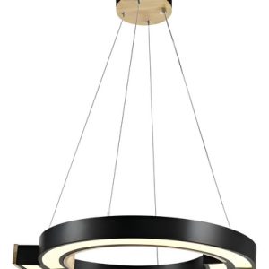 Colgante Circular Led Nordico Madera Bruma Viggo - Imagen 8