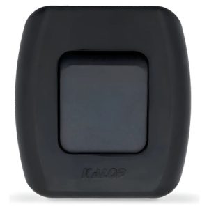 Llave Interruptor Unipolar Superficie Exterior Kalop Negro - Imagen 2