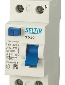 Llave Interruptor Diferencial. Disyuntor Seltir 2p 25a O 40a - Imagen 1