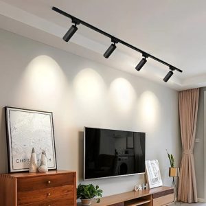 Luminaria Riel 1 Metro Con 4 Spot Led Incluidos Bello - Imagen 3