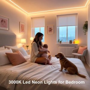 Kit Cinta Tira Led Neón Flexible 5m Pronta Para Usar - Imagen 8