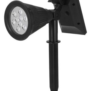 Pincho Solar Luz Cálida 7 Led Para Amurar O Pinchar Jardin - Imagen 3