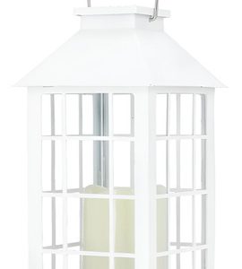 Farol Exterior Fanal Solar Vela Led 30cm Jardin Decoracion - Imagen 3