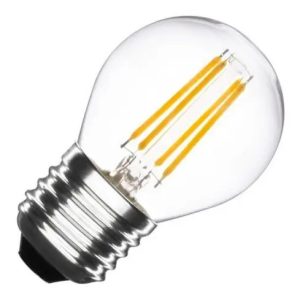 Lámpara Led 4w Gota Filamento Vintage Transparente E27 G45 - Imagen 1
