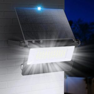 Reflector Solar 50w Luz Fria Ip65 No Necesita Instalacion - Imagen 2