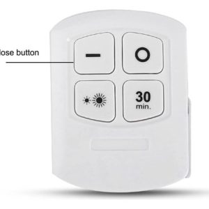 Luz Led Inalámbrica Control Pila Adhesivo Armario Cocina X3 - Imagen 4