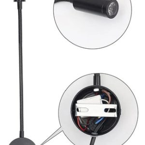 Luminaria De Pared Portatil Led Flexible Lectura Dormitorio - Imagen 10
