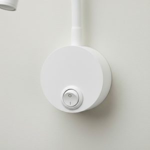 Luminaria Aplique Portatil Negro Led Lectura Dormitorio - Imagen 5