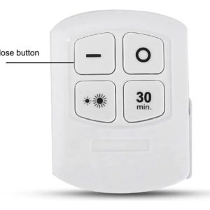 Luz Led Inalambrica Control A Pila Adhesivo Armario Cocina - Imagen 2