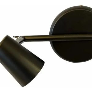 Aplique Spot Negro Para 2 Luces Lamparas Gu10 Techo O Pared - Imagen 4