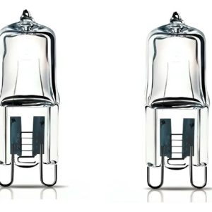 Pack 2 Lamparas Halogena 40w 220v G9 Apta Para Dimmer - Imagen 1