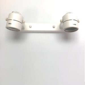 Aplique Spot Barra Doble Gu10 2 Luces Con Movimiento - Imagen 4