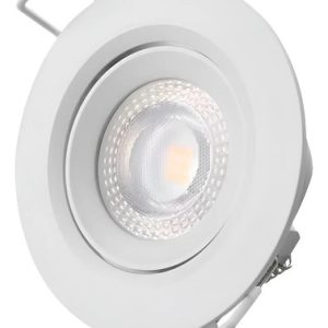Luminaria Spot Downlight De Embutir 5w Redondo Direccionable - Imagen 1