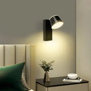 Luminaria Led Aplique De Pared Direccionable Con Llave - Imagen 3