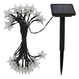 Guirnalda Led Solar Exterior 50 Estrellas 7m 8 Funciones - Imagen 5
