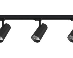 Luminaria Riel 1 Metro Con 3 Spot Led 15w C/u Techo O Pared - Imagen 1