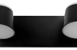 Luminaria Spot 2 Luces Doble Led Aplique Pared Baño Movible - Imagen 2