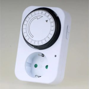 Timer Manual Schuko Temporizador. Ahorre Energía - Imagen 1