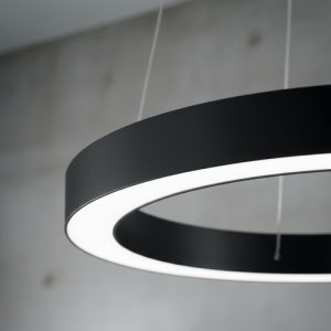 Luminaria Colgante Aro Led 60cm Circular Para Techo - Imagen 4