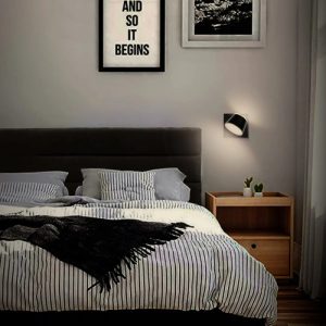 Luminaria Spot Una Luz Doble Led Aplique Pared Baño Movible - Imagen 7