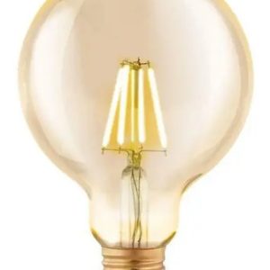 Lámpara Led 4w Filamento Vintage Retro Globo G95 E27 Edison - Imagen 1