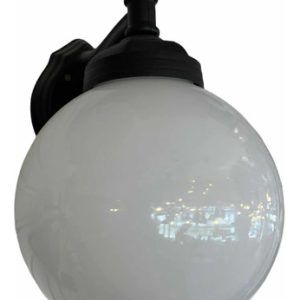 Luminaria Globo De Pared Exterior Intemperie 24cm - Imagen 4